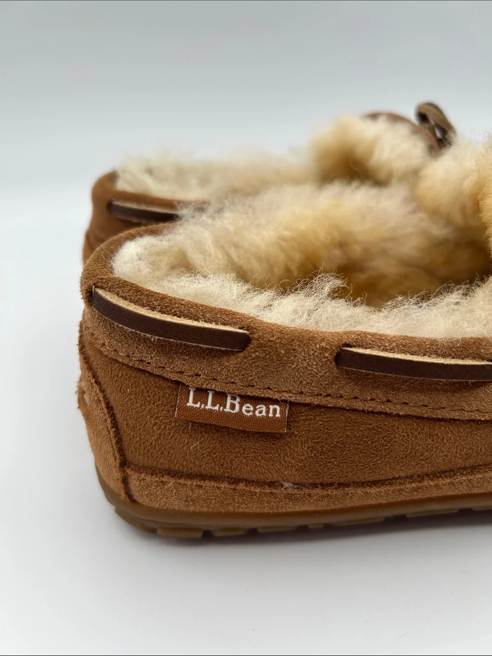 L.L. Bean plush shearling